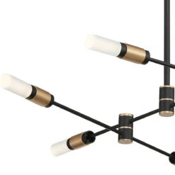 Albany LED Sputnik Chandelier -City Lights Store eurofase albany led sputnik chandelier 05