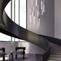 Benicio LED Rectangle Chandelier 18 Benicio LED Rectangle Chandelier -City Lights Store eurofase benicio led rectangle chandelier lifestyle 02 ddf0a465 70b5 4299 975d 52ece288bfef