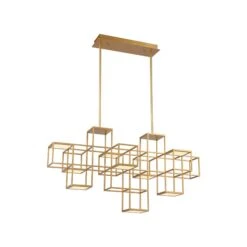 Ferro LED Linear Pendant Light -City Lights Store eurofase ferro led linear pendant light 02