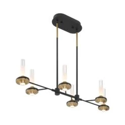 Torcia LED Linear Pendant Light -City Lights Store eurofase torcia led linear pendant light 08