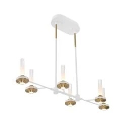 Torcia LED Linear Pendant Light -City Lights Store eurofase torcia led linear pendant light 09