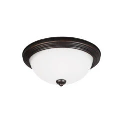 Geary Bronze Flush Mount Ceiling Light