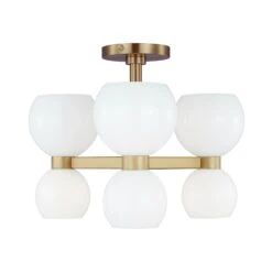 Londyn Flush Mount Ceiling Light -City Lights Store generation lighting londyn flush mount ceiling light 02