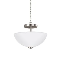 Oslo Semi-Flush Convertible Pendant Light