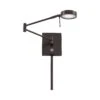 George's Reading Room P4308 LED Swing Arm Wall Light -City Lights Store georges reading room p4308 led swing arm wall light 04a