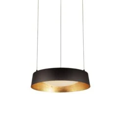 Gilt LED Chandelier -City Lights Store gilt led chandelier 03