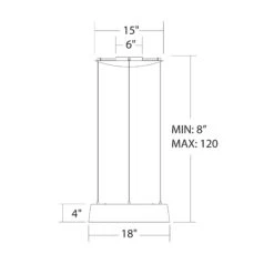 Gilt LED Chandelier -City Lights Store gilt led chandelier line drawing