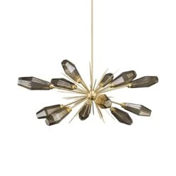 Aalto Oval Starburst LED Chandelier