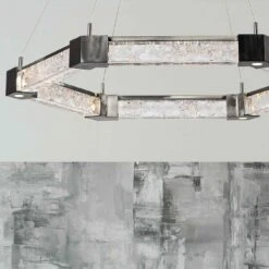 Axis LED Chandelier -City Lights Store hammerton studio axis led chandelier 08