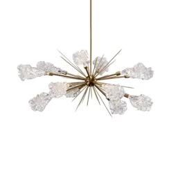 Blossom Oval Starburst LED Chandelier