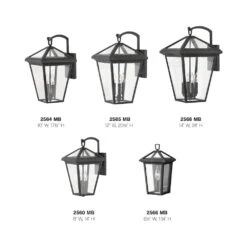 Alford Outdoor Wall Light -City Lights Store hinkley alford outdoor wall light line drawing