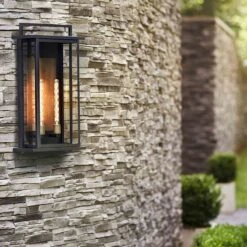 Langston Outdoor Wall Light -City Lights Store hinkley langston outdoor wall light lifestyle 02 d8dccd3d d79a 4400 b758 147c2256c92a