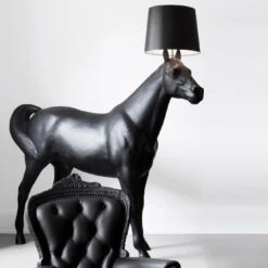 Horse Floor Lamp -City Lights Store horse floor lamp 06