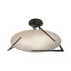 Callisto Semi Flush Mount Ceiling Light -City Lights Store hubbardton forge callisto semi flush mount ceiling light 01a 3738787b e438 401a b010 34e3753ec8d0