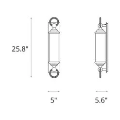Cavo Large Outdoor Wall Light -City Lights Store hubbardton forge cavo large outdoor wall light line drawing 13b74c9d 20d8 4353 b6c9 2f54ad314fe4