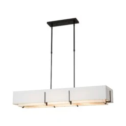 Exos Short Rectangular Pendant Light -City Lights Store hubbardton forge exos short rectangular pendant light 02