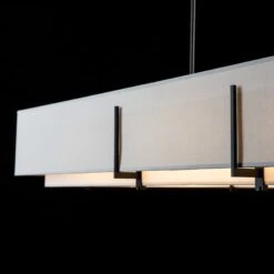 Exos Short Rectangular Pendant Light -City Lights Store hubbardton forge exos short rectangular pendant light 05