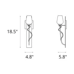 Flora Stem Wall Light -City Lights Store hubbardton forge flora stem wall light line drawing ca129ae0 1984 4f38 bdae 9edfe83bfe86