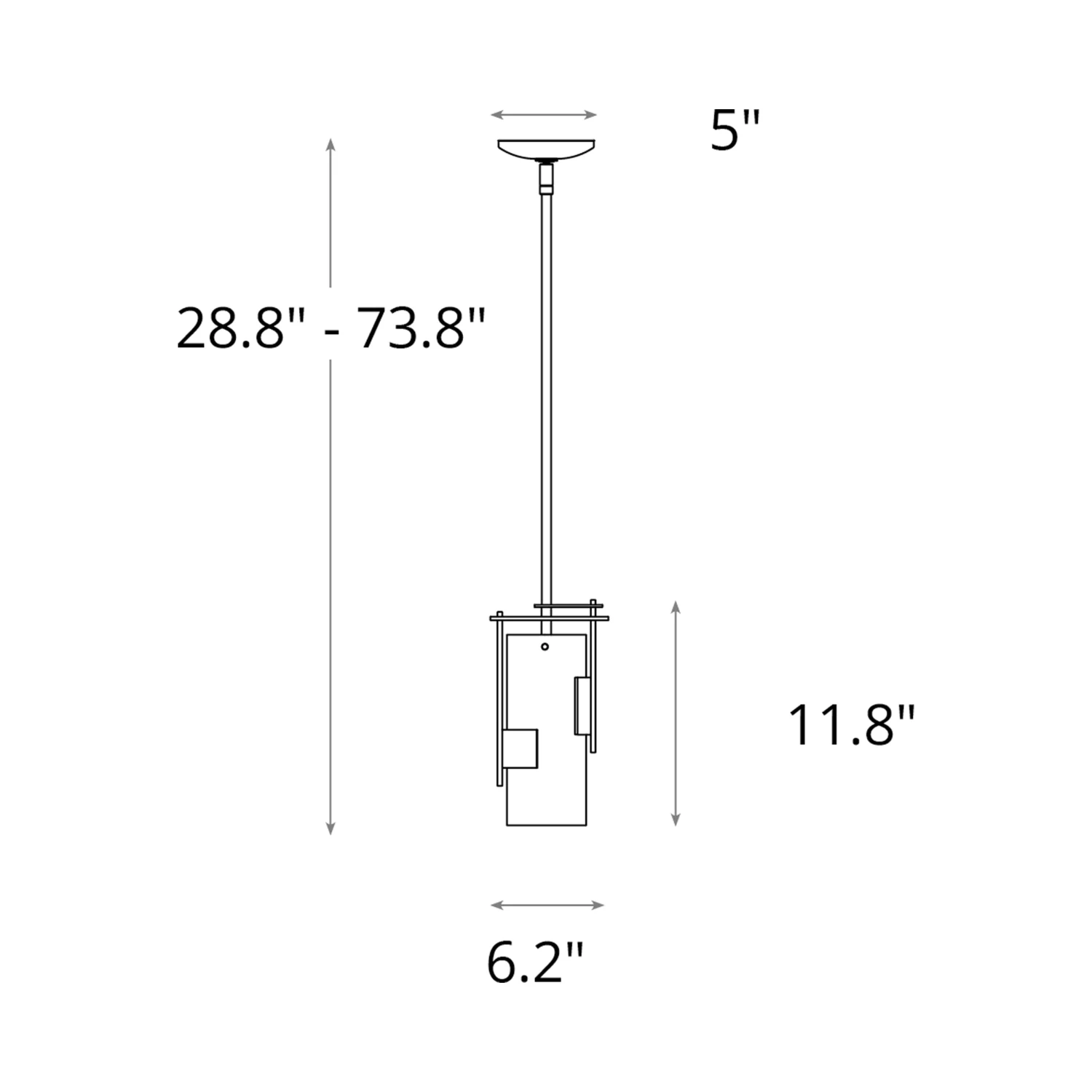 Fullered Impressions Pendant Light 7 Fullered Impressions Pendant Light - Image 5