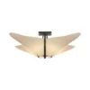 Kirigami Semi Flush Mount Ceiling Light -City Lights Store hubbardton forge kirigami semi flush mount ceiling light 01a df306281 4d85 479f a11c bb72a3d94d40