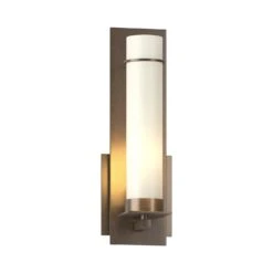 New Town Bath Wall Light -City Lights Store hubbardton forge new town bath wall light 02 dfb60f10 23ce 4fed 8658 806ab34076d7