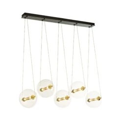 Otto Sphere Linear Pendant Light