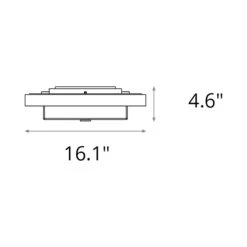 Shadow Box Outdoor Flush Mount Ceiling Light 33 Shadow Box Outdoor Flush Mount Ceiling Light -City Lights Store hubbardton forge shadow box outdoor flush mount ceiling light line drawing 02 db2aa324 91be 4b0b 8aae 89a2fb88e832