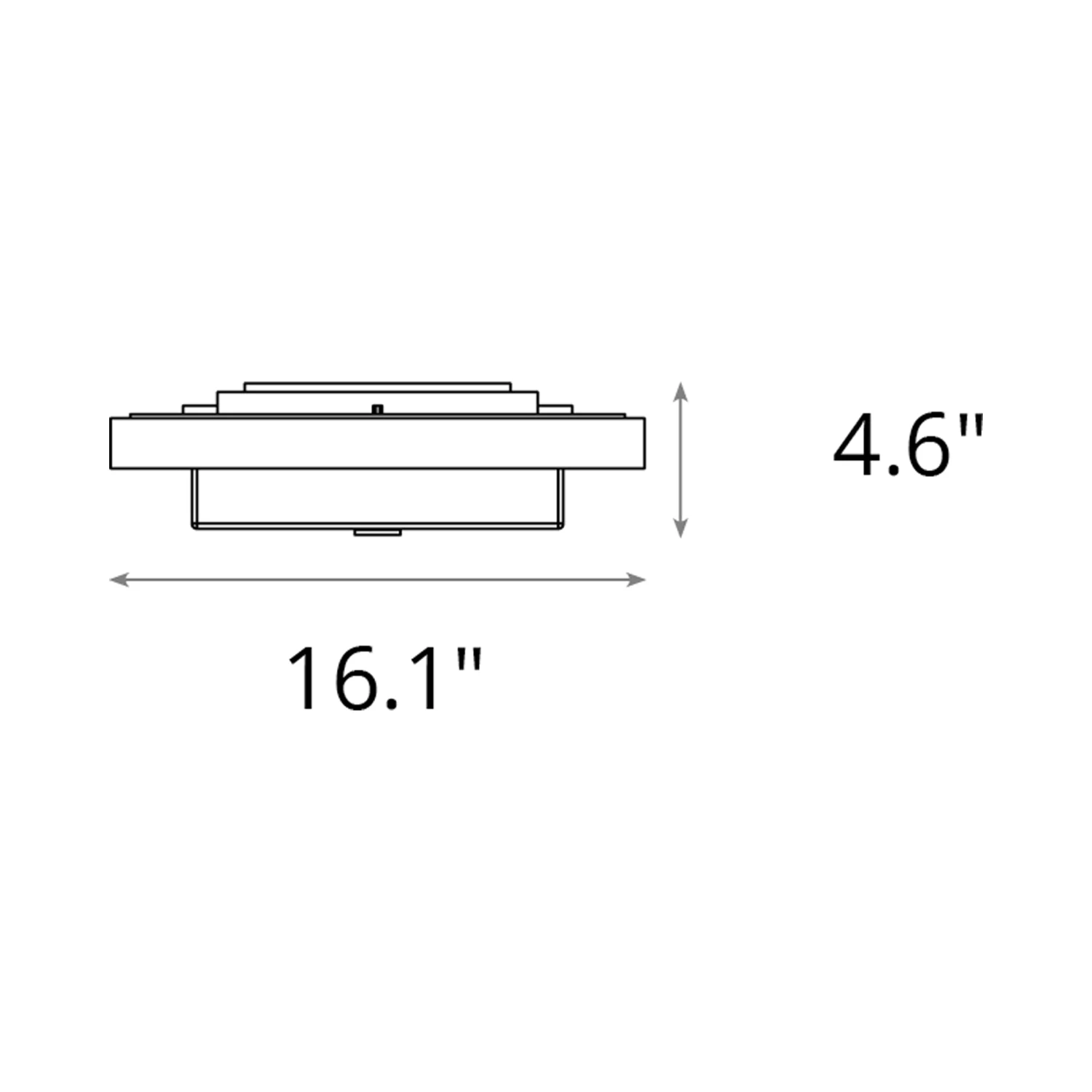 Shadow Box Outdoor Flush Mount Ceiling Light 14 Shadow Box Outdoor Flush Mount Ceiling Light - Image 12