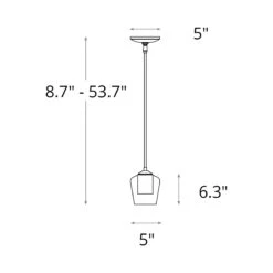 Simple Mini Pendant Light -City Lights Store hubbardton forge simple mini pendant light line drawing 519ed180 00e2 4eca 98b6 451f459df5db
