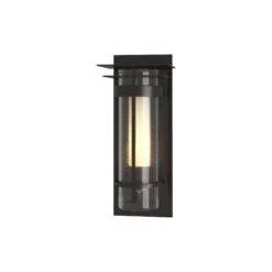 Torch Outdoor Wall Light With Top Plate