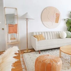 Flare Floor Lamp -City Lights Store hudson valley lighting flare floor lamp lifestyle 02 94faf677 bd0c 49a8 ad18 ea6bfe1235e0