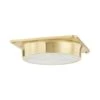 Greenwich LED Flush Mount Ceiling Light -City Lights Store hudson valley lighting greenwich led flush mount ceiling light 01