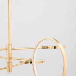 Saturn LED Chandelier 16 Saturn LED Chandelier -City Lights Store hudson valley saturn led chandelier 05