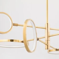 Saturn LED Chandelier 18 Saturn LED Chandelier -City Lights Store hudson valley saturn led chandelier 07