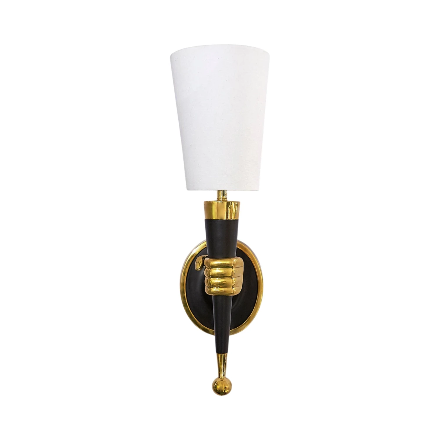 Jonathan Adler Brass Hand Wall Light 7 Jonathan Adler Brass Hand Wall Light - Image 5