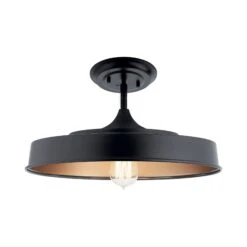 Elias LED Semi Flush Ceiling Light