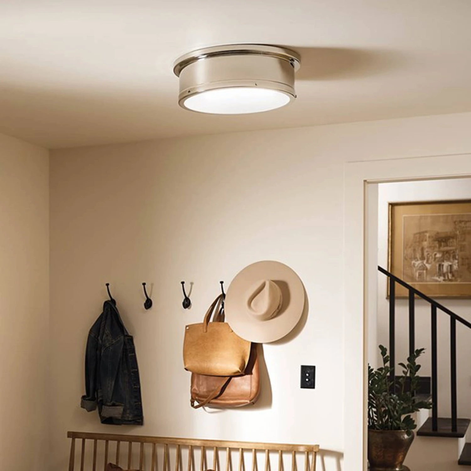 Serca Flush Mount Ceiling Light 9 Serca Flush Mount Ceiling Light - Image 7