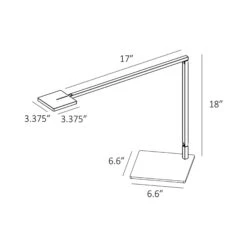 Focaccia LED Desk Lamp -City Lights Store koncept lighting focaccia led desk lamp line drawing