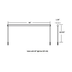 Sobre LED Task Light - Thru Table -City Lights Store koncept lighting sobre led task light thru table line drawing 02 da90bd4f 1e7d 4999 8729 53cf412b7f56