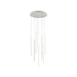 Chute Round LED Pendant Light -City Lights Store kuzco chute round led pendant light 02
