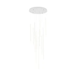 Chute Round LED Pendant Light -City Lights Store kuzco chute round led pendant light 04