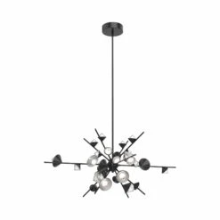Geode LED Chandelier 18 Geode LED Chandelier -City Lights Store kuzco geode led chandelier 03
