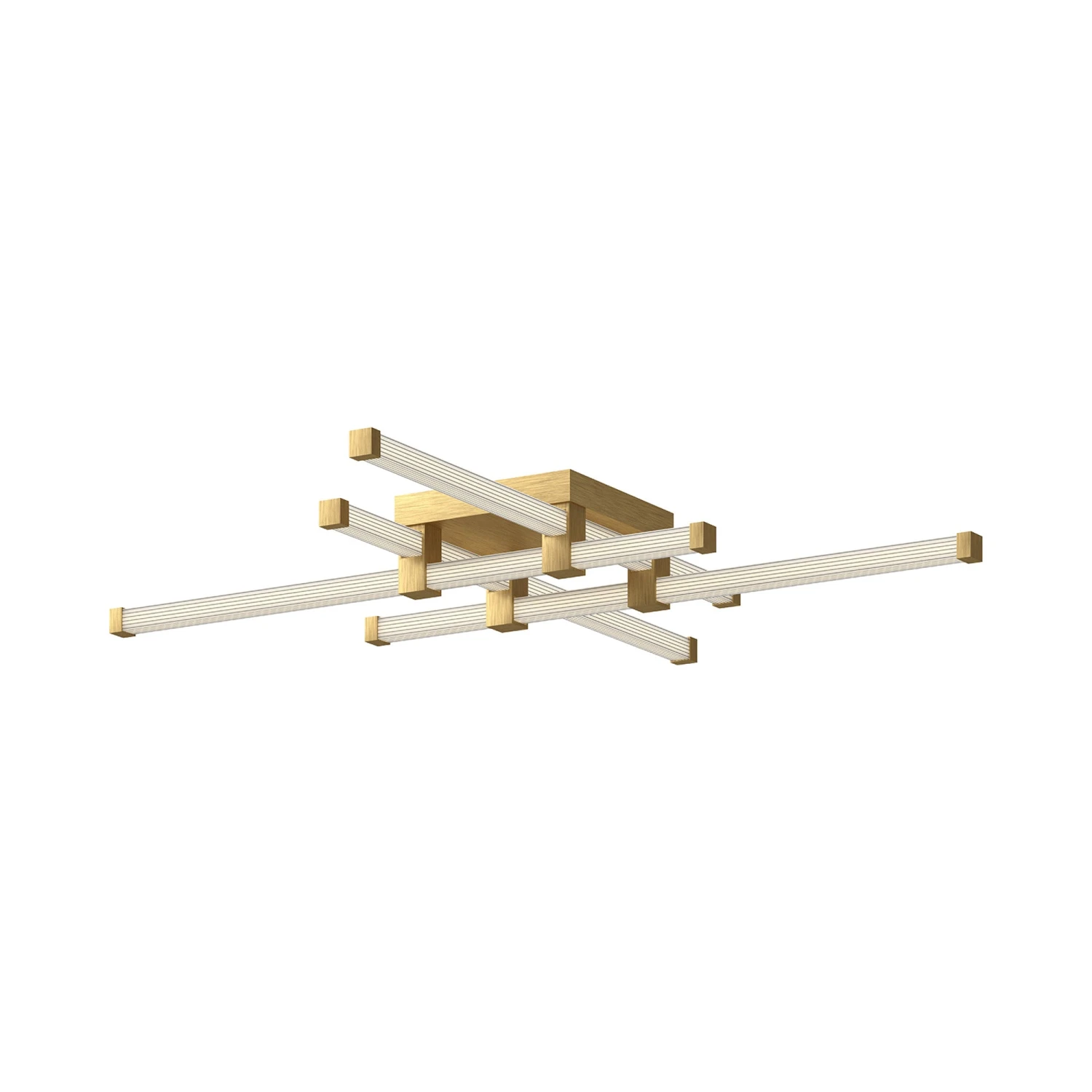 Blade LED Flush Mount Ceiling Light 9 Blade LED Flush Mount Ceiling Light - Image 7