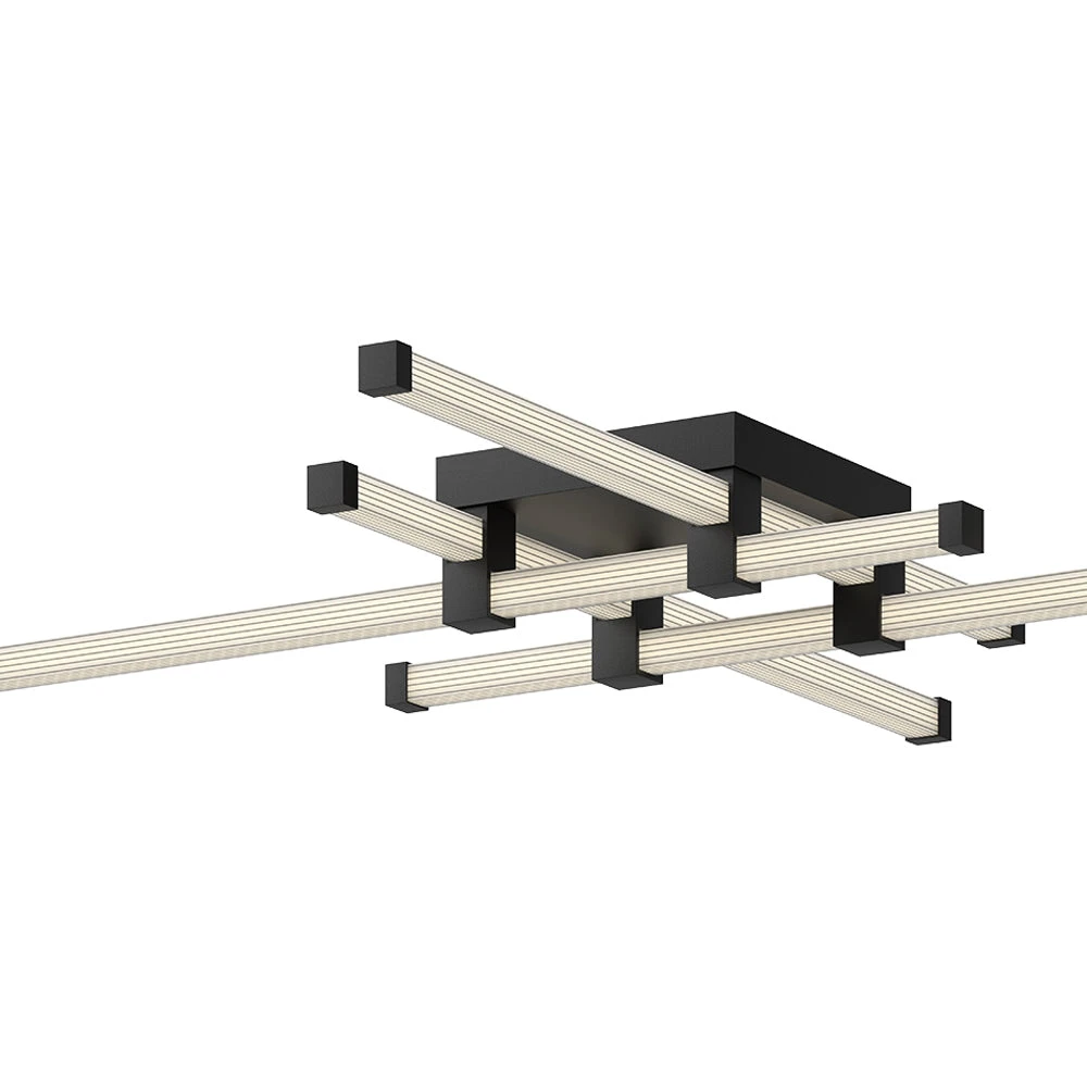 Blade LED Flush Mount Ceiling Light 5 Blade LED Flush Mount Ceiling Light - Image 3