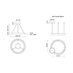 Cumulus Minor LED Pendant Light 14 Cumulus Minor LED Pendant Light -City Lights Store kuzco lighting cumulus minor led pendant light line drawing 01 7c94ab4a 7a1c 4c06 9eca 14c962543804