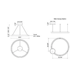 Cumulus Minor LED Pendant Light 16 Cumulus Minor LED Pendant Light -City Lights Store kuzco lighting cumulus minor led pendant light line drawing 03 0a06f784 9b1f 4309 affb b575a88f2f41