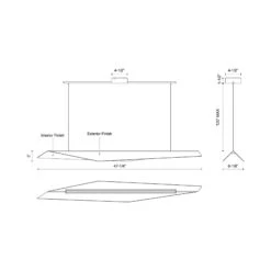 Taro LED Linear Pendant Light -City Lights Store kuzco lighting taro led linear pendant light line drawing 48442739 55bc 4ef1 aa74 3860701c3606