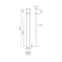 Novel LED Floor Lamp -City Lights Store kuzco novel led floor lamp line drawing nh