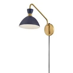 Simon Plug-In Wall Light -City Lights Store lark simon plug in wall light 10