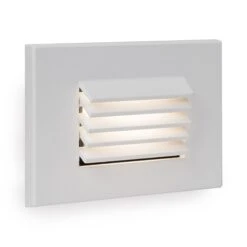 LEDme Horizontal Louvered LED Step And Wall Light -City Lights Store ledme horizontal louvered led step and wall light 03